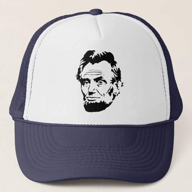 Abraham Lincoln Baseball Cap Truckerkeps (Framsida)