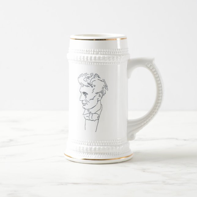 Abraham Lincoln Bicentennial Stein Sejdel (Höger)