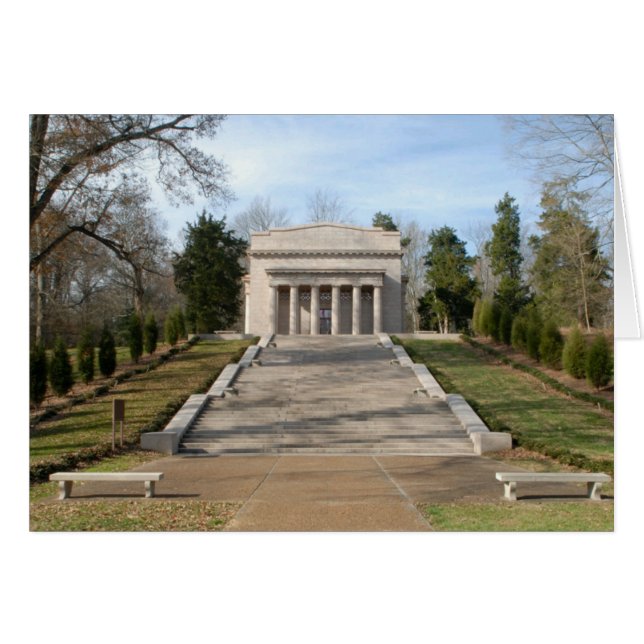 Abraham Lincoln Birthplace Memorial Blank Card OBS Kort (Framsidan Horizontal)