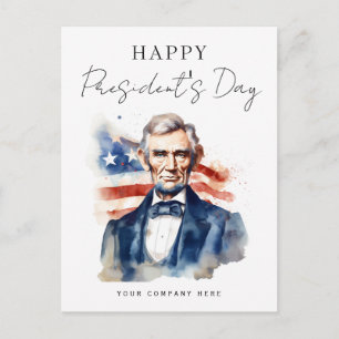 Abraham Lincoln Business Helg Vykort