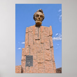 Abraham Lincoln byst, Wyoming Poster