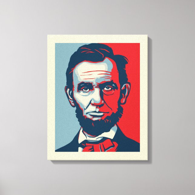 Abraham Lincoln Canvas (Framsida)