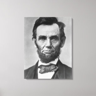 Abraham Lincoln Canvastryck