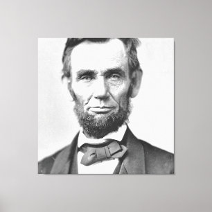 Abraham Lincoln Canvastryck