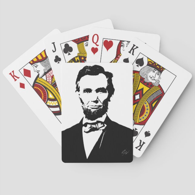 Abraham Lincoln Casinokort (Baksidan)