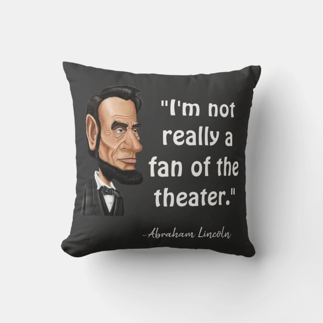 Abraham Lincoln citat Kudde (Framsida)