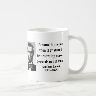 Abraham Lincoln citationstecken 8b Kaffemugg