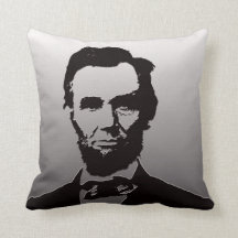Abraham Lincoln dekorativ kudde