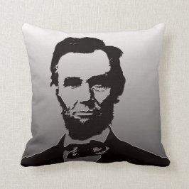Abraham Lincoln dekorativ kudde