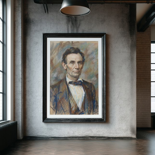 Abraham Lincoln - Den Bestående Statsmannen Poster (Skapare uppladdad)