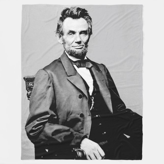 ABRAHAM LINCOLN FLEECEFILT (Framsidan)