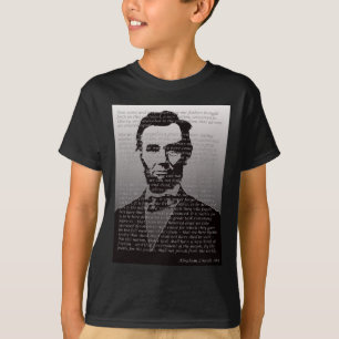 Abraham Lincoln Gettysburg adress T-shirt