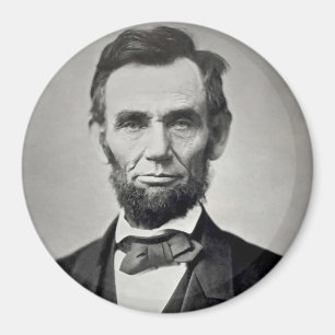 Abraham Lincoln Gettysburg Porträtt Magnet