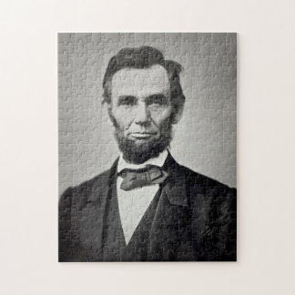 Abraham Lincoln Gettysburg Porträtt Pussel