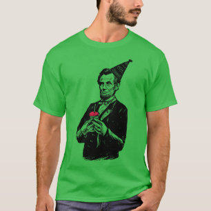 Abraham Lincoln Grattis på födelsedagen, president T Shirt