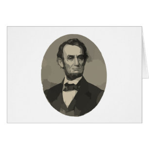 abraham lincoln hälsningskort