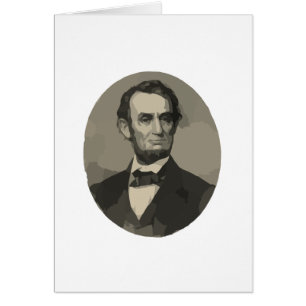 abraham lincoln hälsningskort