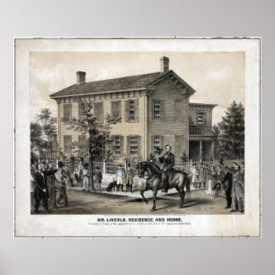 Abraham Lincoln hem Poster