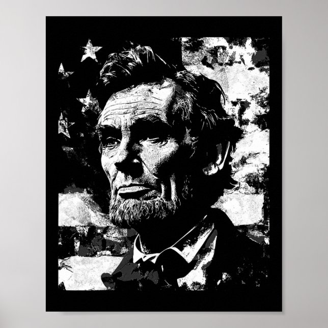 Abraham Lincoln History Lacher President 4th of J. Poster (Framsidan)