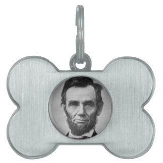 Abraham Lincoln ID-bricka Husdjur