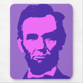 Abraham Lincoln in Pop Art Rosa & Lila Musmatta