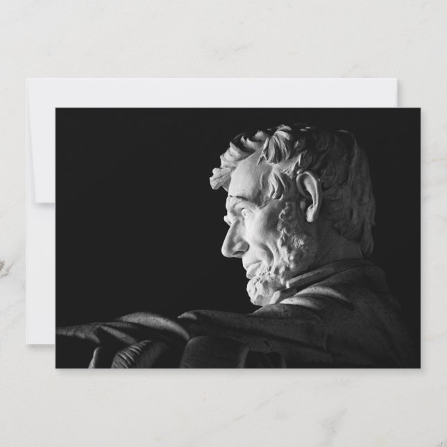 Abraham Lincoln Inbjudningar (Framsida)
