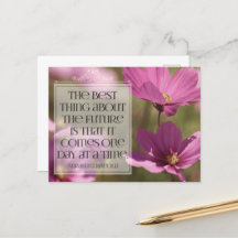 Abraham Lincoln Inspirational Quote "Framtiden"