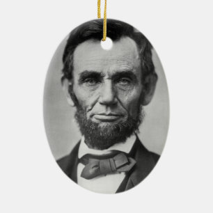 Abraham Lincoln Julgransprydnad Keramik