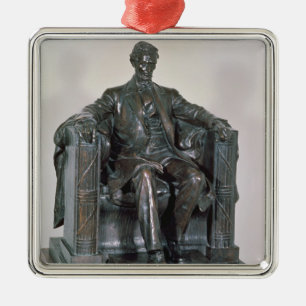 Abraham Lincoln Julgransprydnad Metall