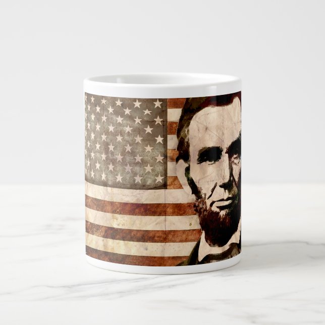 Abraham Lincoln Jumbo Mugg (Framsidan)