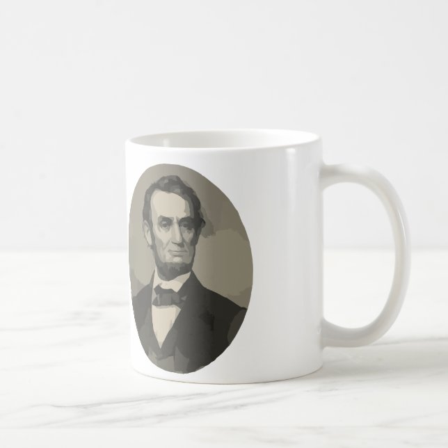 abraham lincoln kaffemugg (Höger)