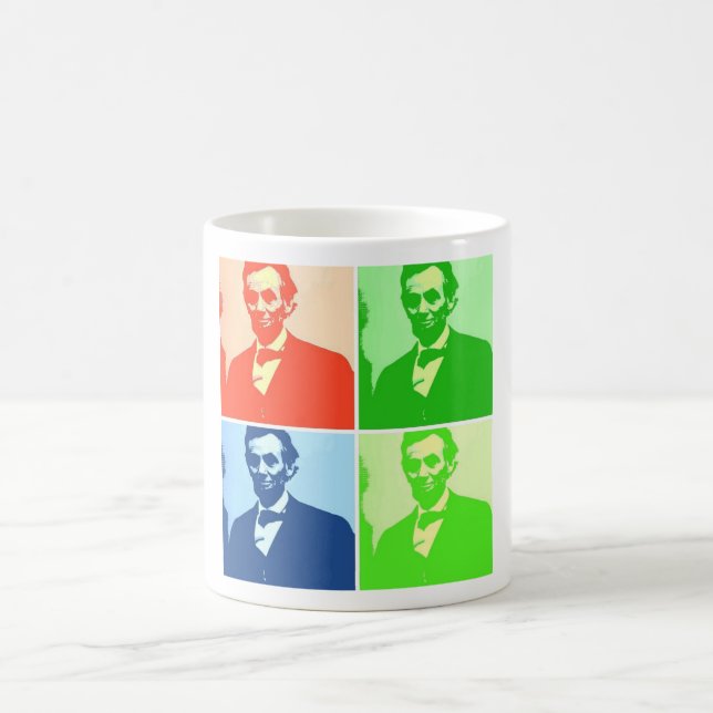 Abraham Lincoln Kaffemugg (Center)