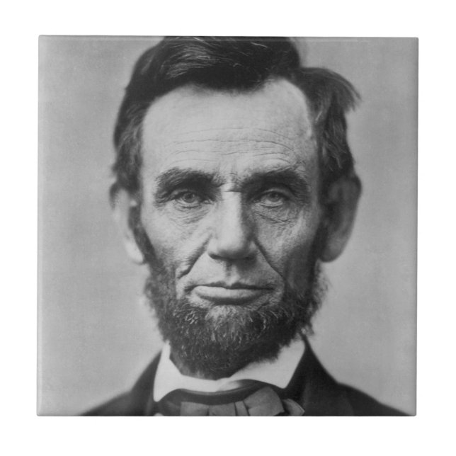 Abraham Lincoln Kakelplatta (Framsidan)