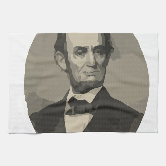 abraham lincoln kökshandduk (Horisontell)