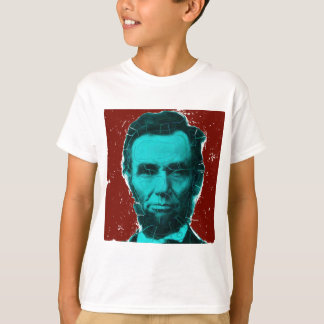 Abraham Lincoln konstskjorta--Unik design T-shirt