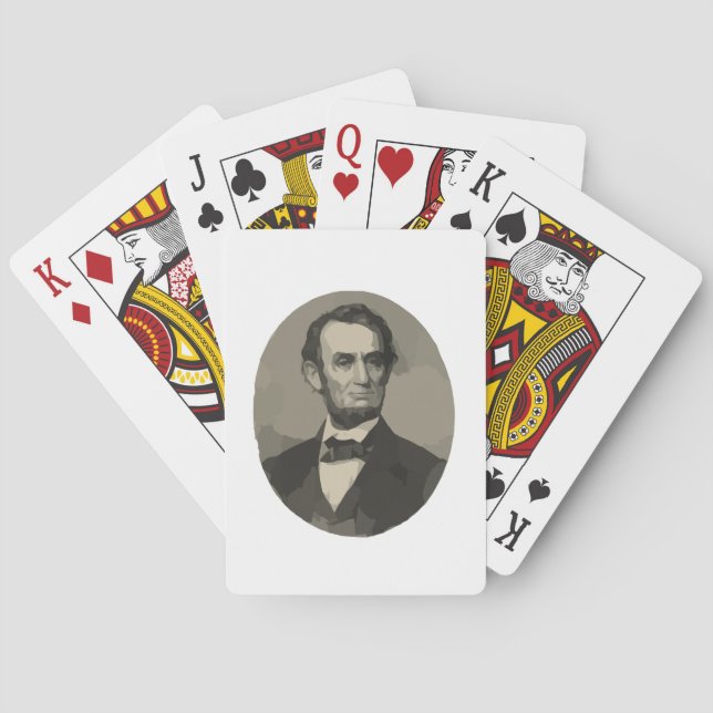 abraham lincoln kortlek (Baksidan)