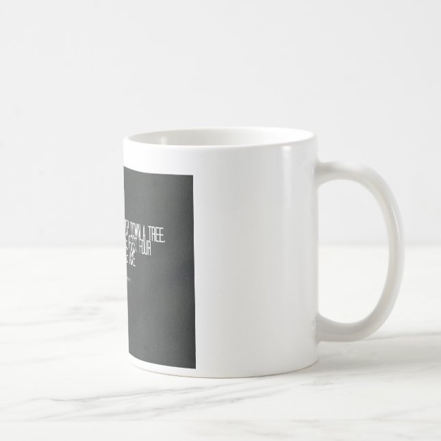 Abraham Lincoln "kotletten citationstecknet Kaffemugg (Höger)