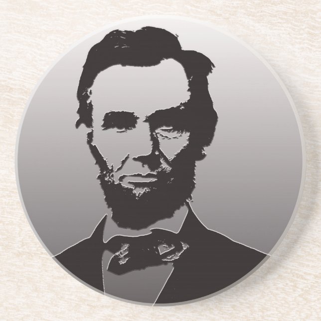 Abraham Lincoln kustfartyg Underlägg Sandsten (Framsidan)