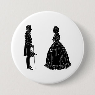 abraham lincoln mary todd lincoln silhuett knapp