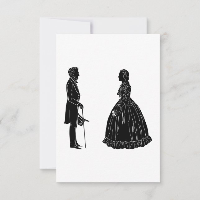 abraham lincoln mary todd lincoln siluett (Framsida)
