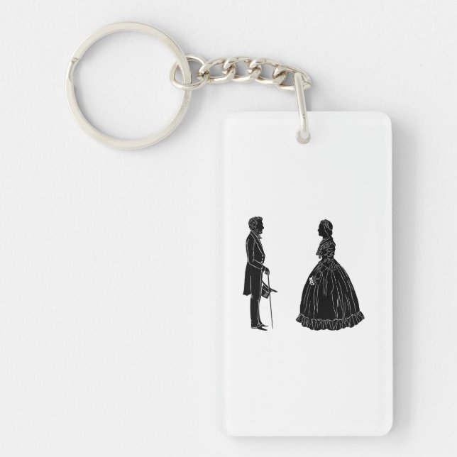 abraham lincoln mary todd lincoln siluett (Framsidan)