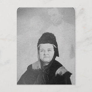 Abraham Lincoln med Mary Lincoln 1869 Vykort