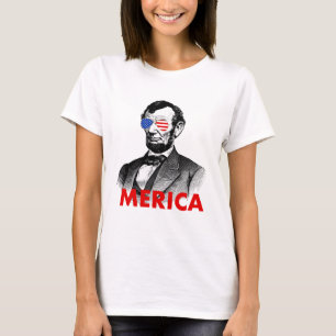 abraham lincoln merica t shirt