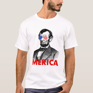 abraham lincoln merica t shirt