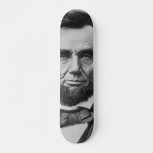 Abraham Lincoln Mini Skateboard Bräda 18,5 Cm