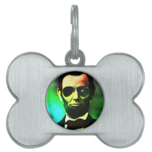 Abraham Lincoln Namnbricka Husdjur