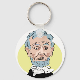 Abraham Lincoln Nyckelring