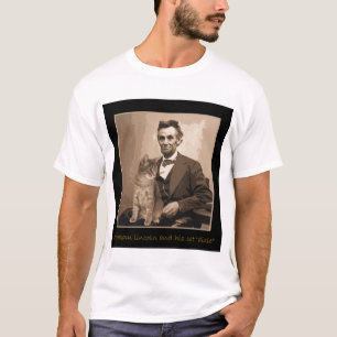 Abraham Lincoln och "Dixie" hans katt Tröja