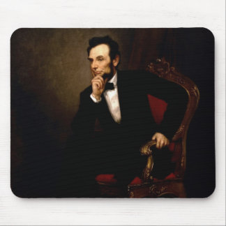 Abraham Lincoln officiellt Vita husporträtt Musmatta