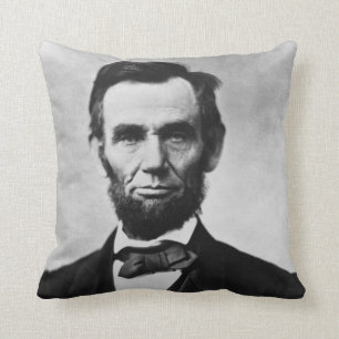 Abraham Lincoln Pillow Kudde